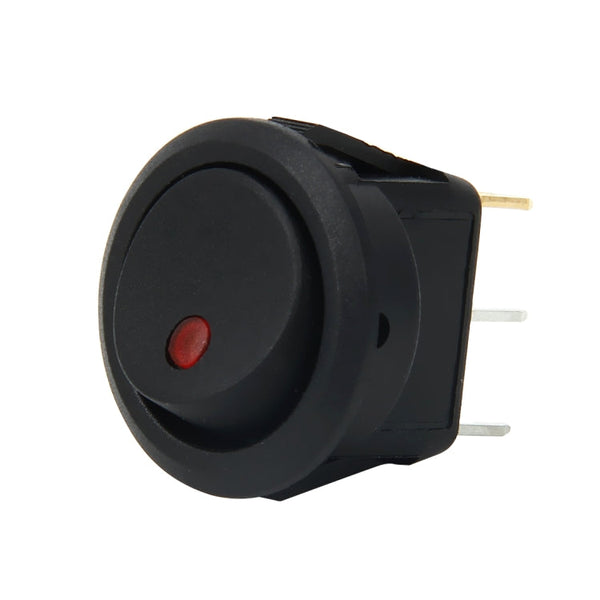 20 Amp 12 Volt Triple Plugs LED ON OFF Rocker Power Switch