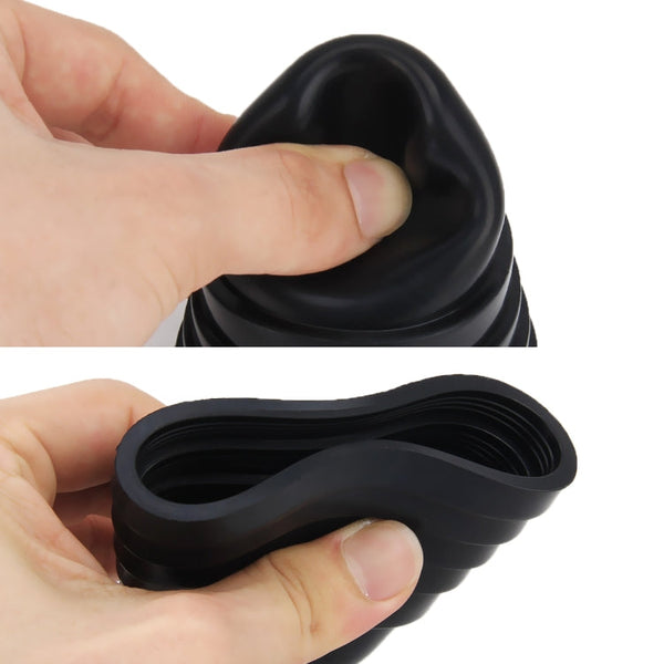 2 PCS Universal Headlight Soft Rubber Dust Cover, Suitable for 50-70cm Inner Diameter