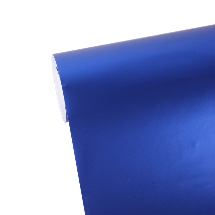 5m * 0.5m Ice Blue Metallic Matte Icy Ice Car Decal Wrap Auto Wrapping Vehicle Sticker Motorcycle Sheet Tint Vinyl Air Bubble Free