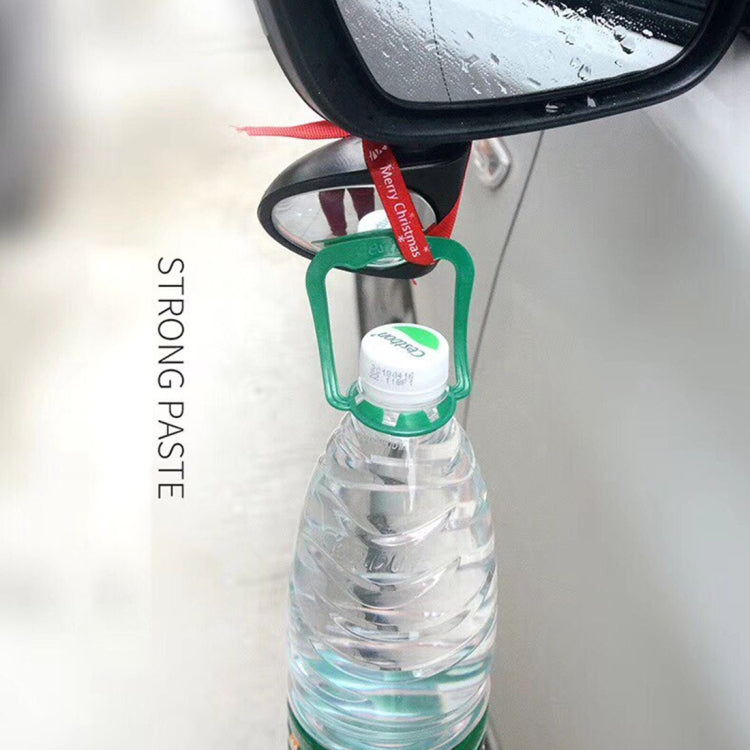 3R-051 360 Degrees Rotatable Left Blind Spot Side Assistant Mirror for Auto Car, Left Black, Left White