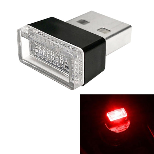 Universal PC Car USB LED Atmosphere Lights Emergency Lighting Decorative Lamp