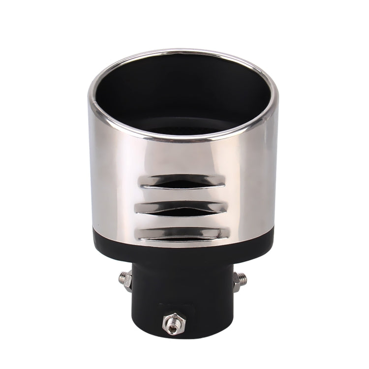 Universal Car Styling Stainless Steel Straight Bolt-on Exhaust Tail Muffler Tip Pipe with Mesh