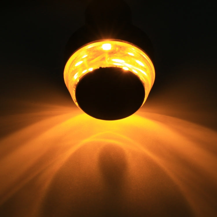 Pair Motorcycle Turn Signal Light Grip Bar Plug Strobe Side Marker End LED Handlebar Lamp