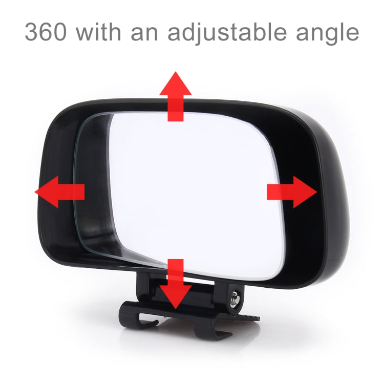 3R-093 360 Degrees Rotatable Blind Spot Side Assistant Mirror for Auto Car, 3R-093