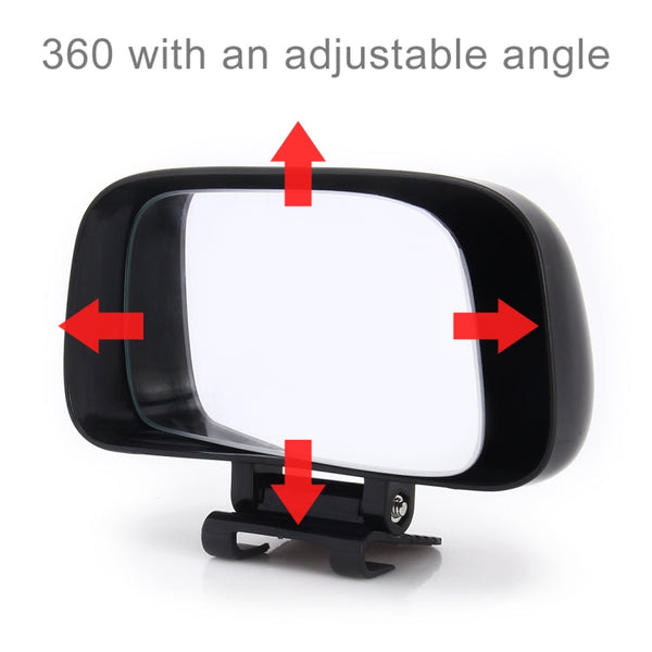 3R-093 360 Degrees Rotatable Blind Spot Side Assistant Mirror for Auto Car, 3R-093