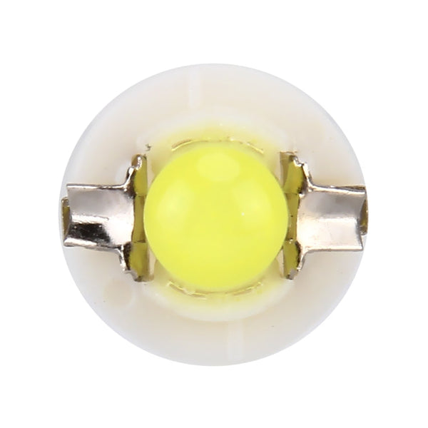 10 PCS 0.4W B8.5 Wedge Instrument Panel COB LED Light Dashboard Gauge Cluster Indicator Lamp Bulb