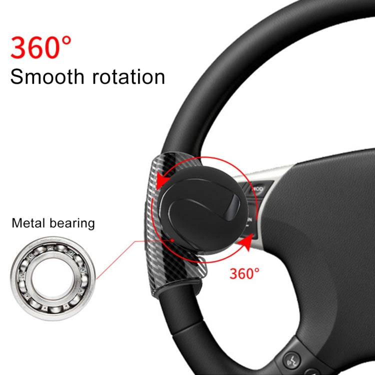 3R-2151 Car Auto Universal Steering Wheel Spinner Knob Auxiliary Booster Aid Control Handle Car Steering Wheel Booster Wheel Strengthener Auto Spinner Knob Ball, 3R-2151 (Black), 3R-2151 (Blue)