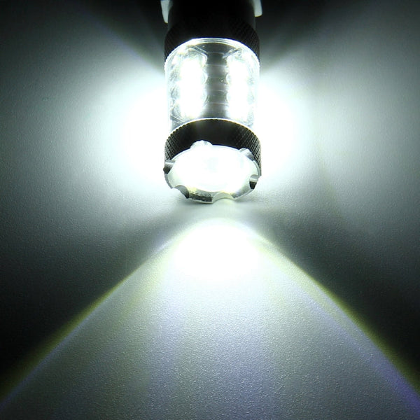 2 PCS T20 / 7440 5W 250LM 6000K Car Auto Turn Light Reversing Lights 16LEDs SMD-2835 Lamps, DC 12V