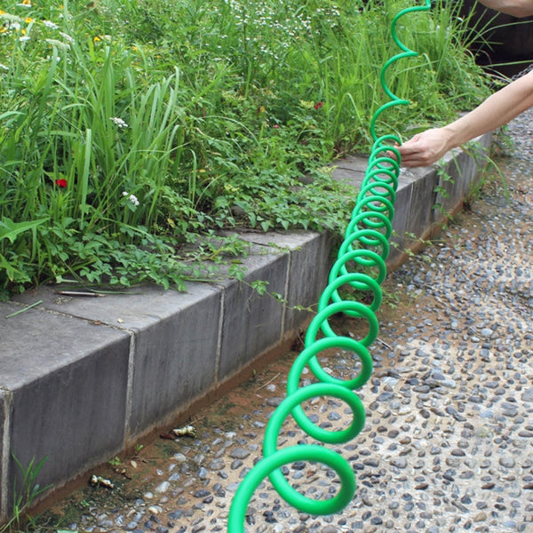 Garden Watering Series Spring Tube Hose Telescopic Spiral Pipe with Water Connector Adaptor and Connector, Length: 30m