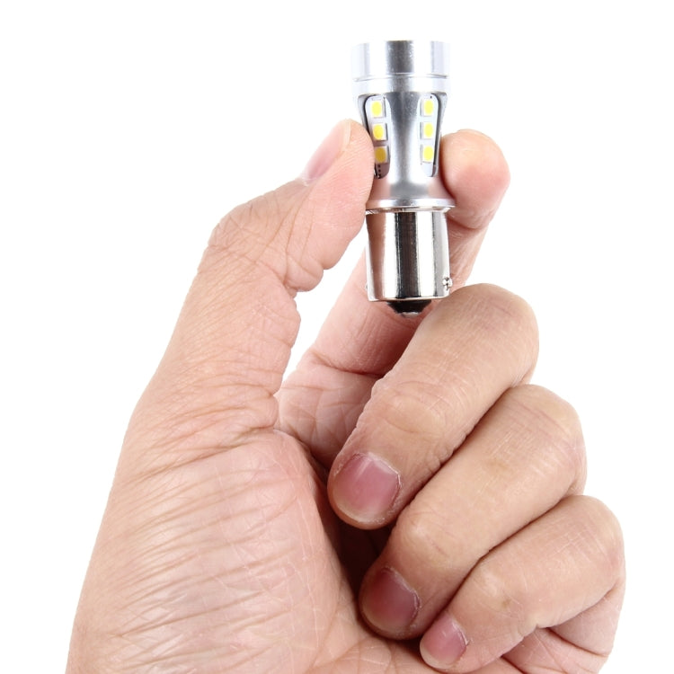 2 PCS 1156/BA15S 10W 1000LM 6500K 18 SMD-3030 LED Car Brake Lights Turn Light, DC 12V