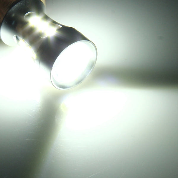 2 PCS 1156/BA15S 10W 1000LM 6500K 18 SMD-3030 LED Car Brake Lights Turn Light, DC 12V