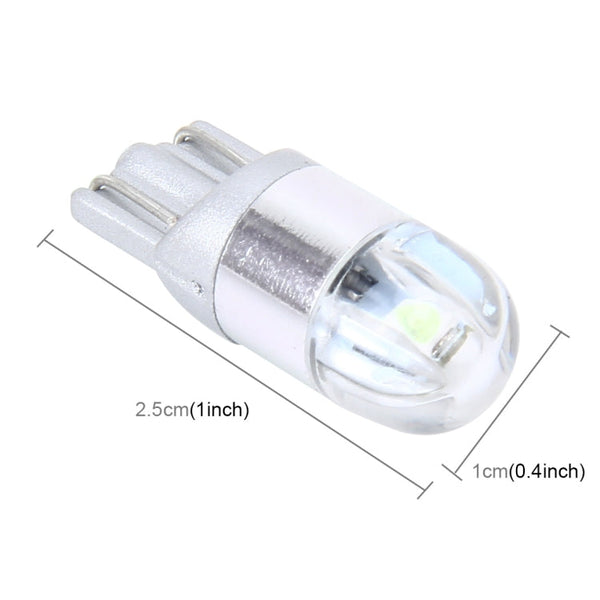 2 PCS T10 2W 2 SMD-3030 LED Car Clearance Lights Lamp, DC 12V