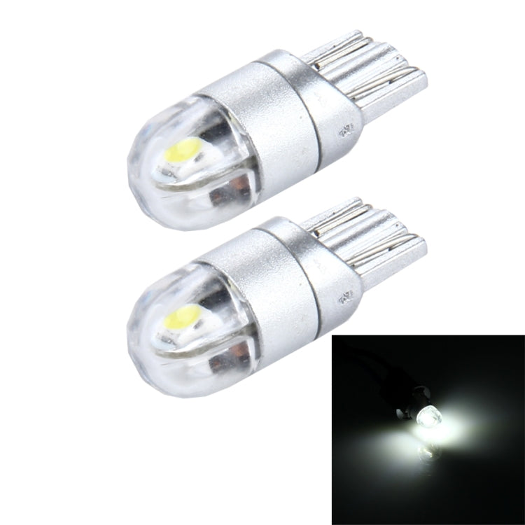 2 PCS T10 2W 2 SMD-3030 LED Car Clearance Lights Lamp, DC 12V