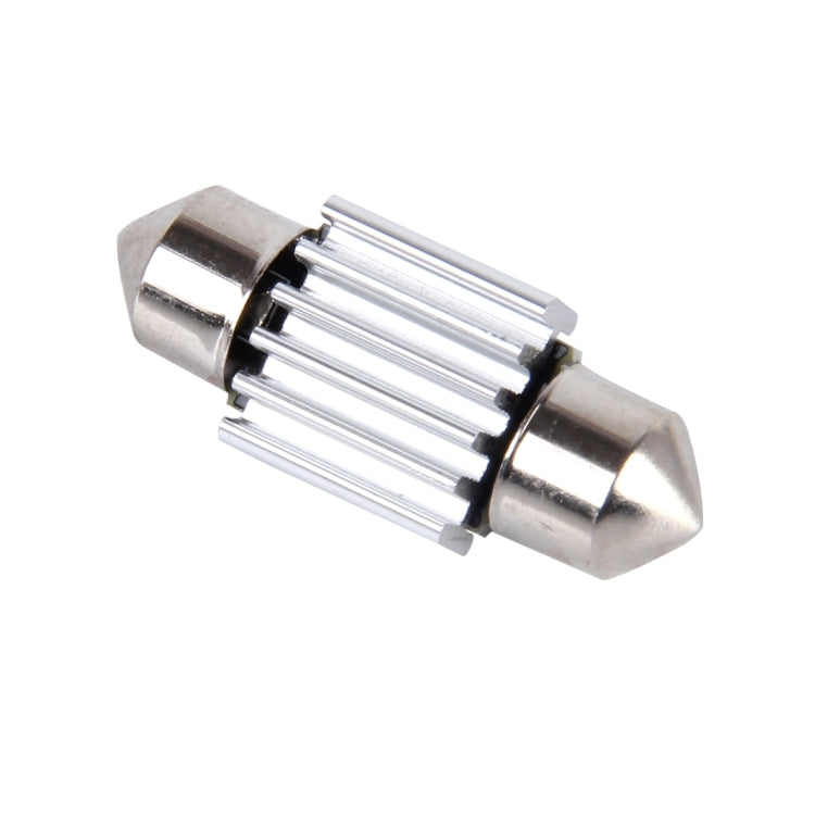 2 PCS DC 12V 2W 39MM 8 SMD-3528 LEDs Bicuspid Port Decoding Car Dome Lamp LED Reading Light