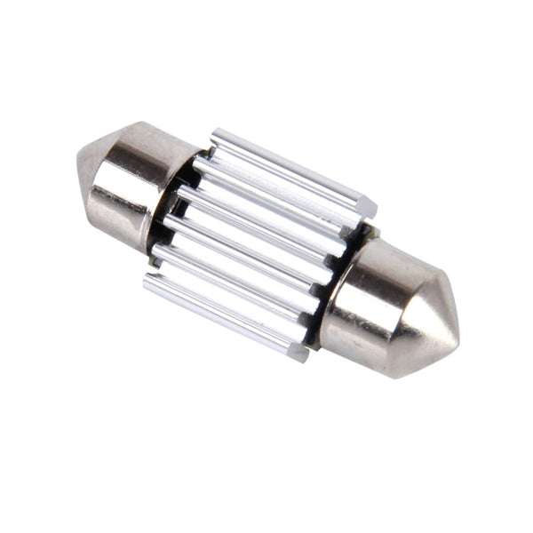 2 PCS DC 12V 2W 39MM 8 SMD-3528 LEDs Bicuspid Port Decoding Car Dome Lamp LED Reading Light