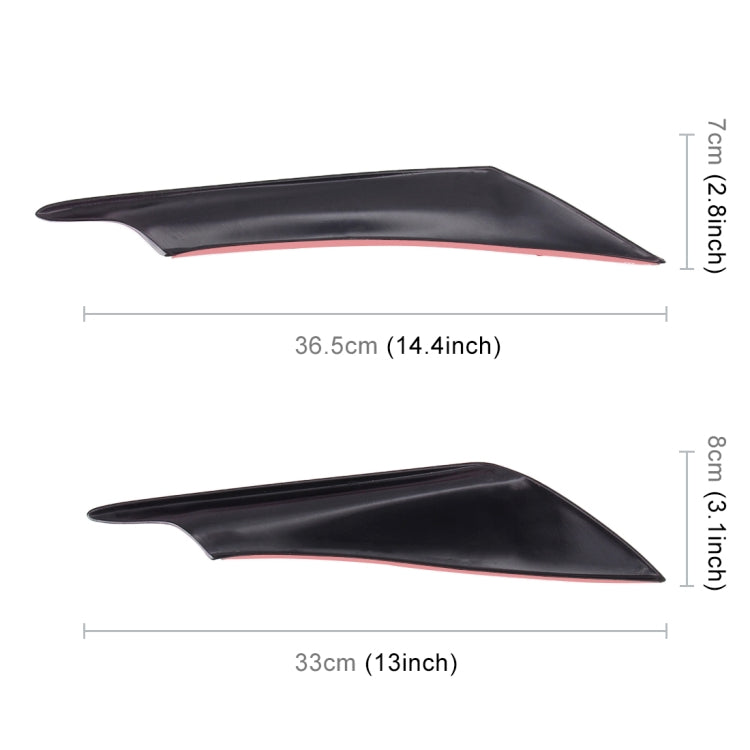 4 PCS Car-Styling Flank Decorative Sticker