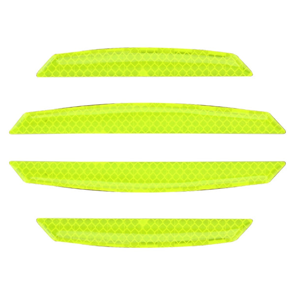 4 PCS Universal Car Door Anti-collision Strip Protection Guards Trims Stickers