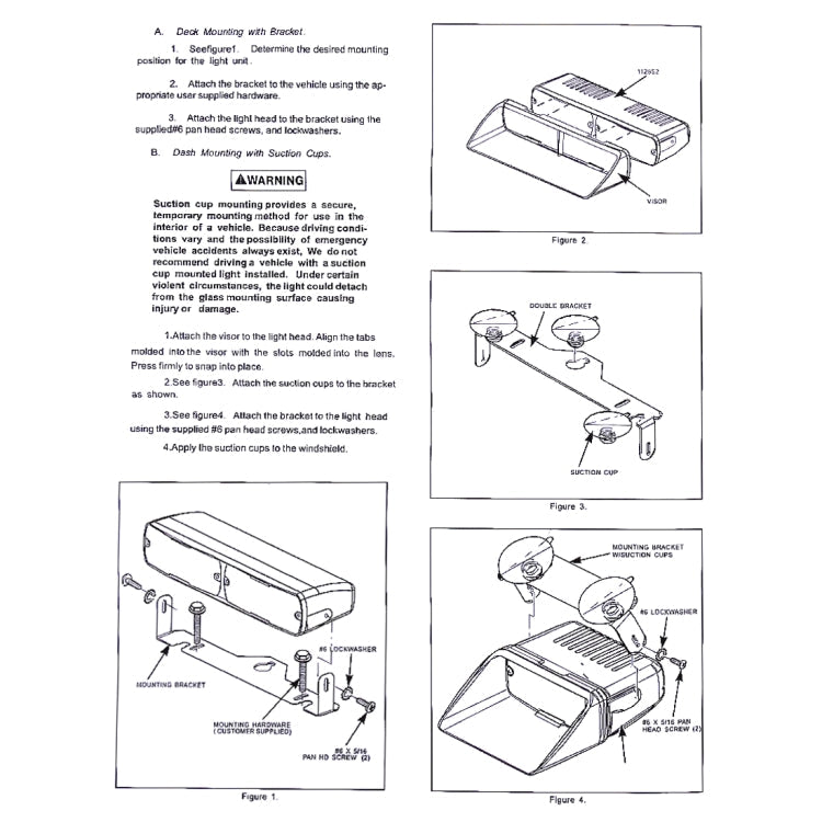 DC 12V 4.2W 16LEDs Crystal Lamp Beads Car Windshield Warning Lamp 18 Flash Patterns(Adjustable)