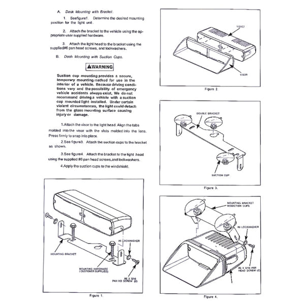 DC 12V 4.2W 16LEDs Crystal Lamp Beads Car Windshield Warning Lamp 18 Flash Patterns(Adjustable)
