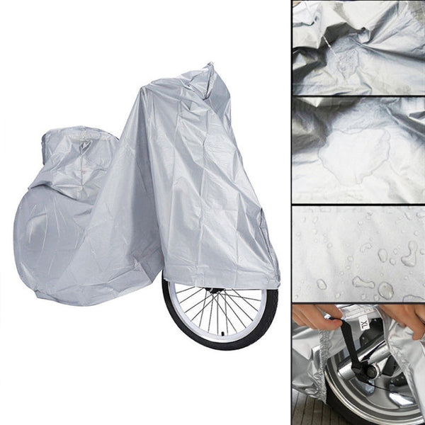 190T Polyester Taffeta All Season Waterproof Sun Motorcycle Mountain Bike Cover Dust & Anti-UV Outdoor Camouflage Bicycle Protector, Size: XL