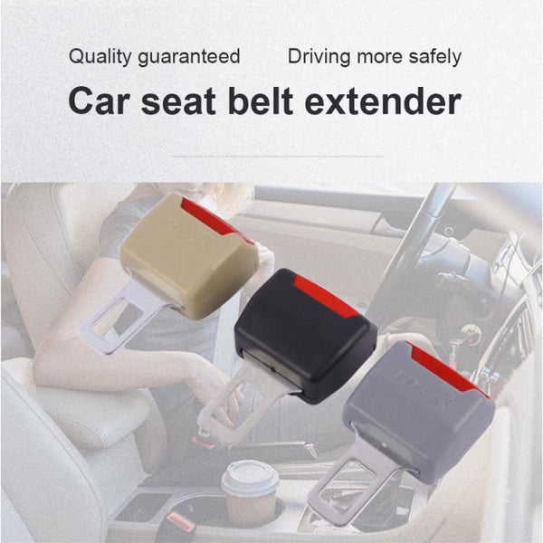 2 PCS RS-01 Universal Car Seat Belt Extension Buckle