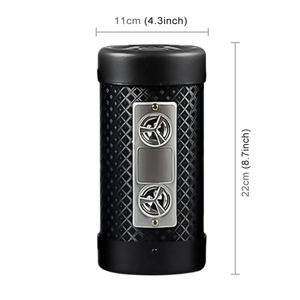 4 inch Round Shape Stereo Motorcycle / Car / Household Subwoofer, Built-in Bluetooth, Support TF Card & U Disk Reader, with Remote Control