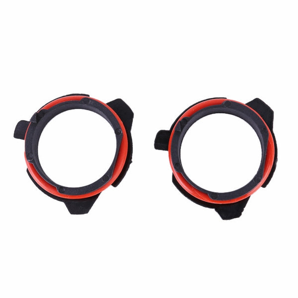 1 Pair TK-125 H7 LED Headlight Bulb Base Retainer Holder Adapter for BMW E39-2 / 5 Series / Z Series