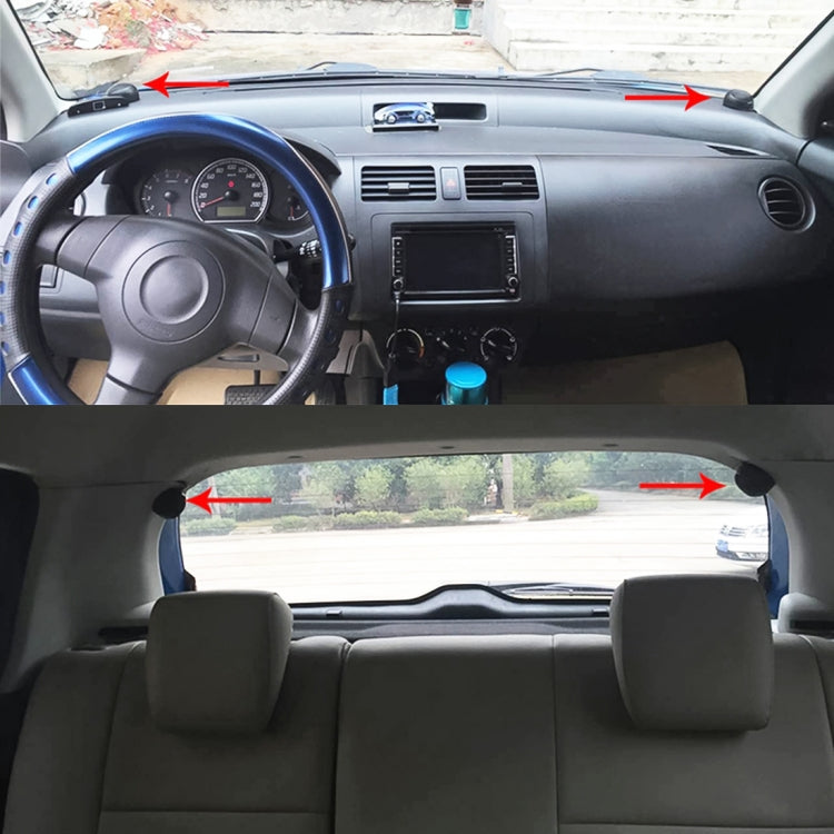 2 PCS TW-106 1000W 98dB Car Dome Tweeter Audio Loudspeaker Treble Speaker