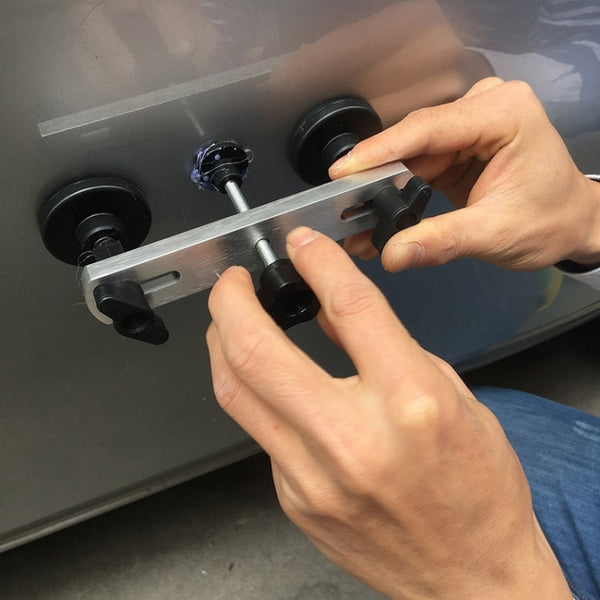 22 in 1 Auto Car Body Dent Repair Tools Pulling Bridge Dent Removal Lifter Puller, with 20W Glue Gun, US Plug or EU Plug, 22 in 1