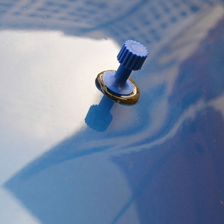 32 in 1 Auto Car Metal PDR Dent Lifter-Glue Puller Tab Hail Removal Paintless Car Dent Repair Tools Kit, with 20W Glue Gun, US Plug or EU Plug, 32 in 1 T-Bar