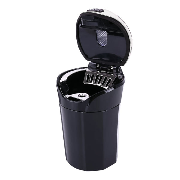 2 in 1 Universal Car Detachable Electronic Cigarette Lighter + Trash Rubbish Bin Ashtray