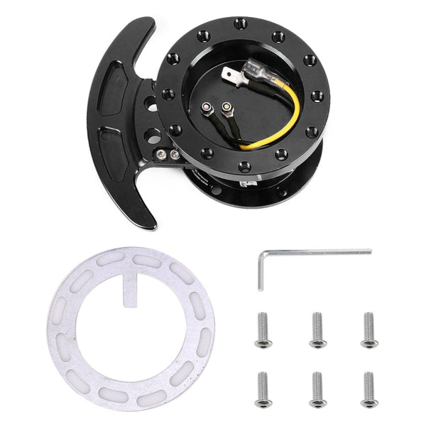 Car Tilt Racing Steering Wheel Quick Release Hub Kit Adapter Body Removable Snap Off Boss Kit