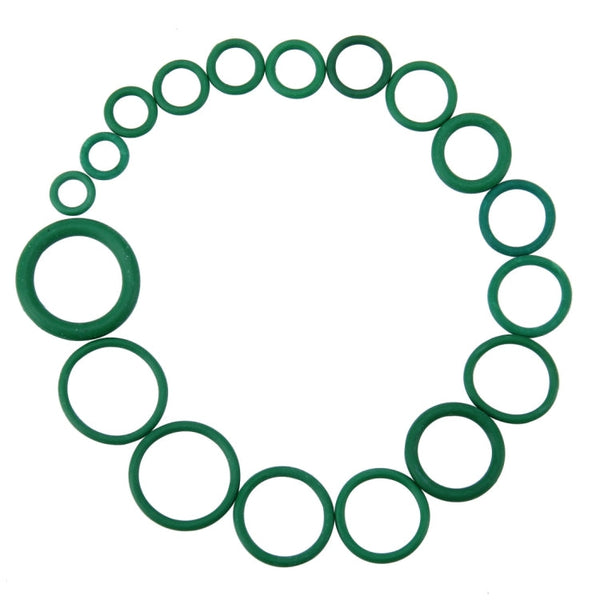 270 PCS Car Auto Vehicle 18 Sizes Assortment Kit Air Conditioning HNBR Seal O-Ring Set, 270 PCS Green, 270 PCS Purple