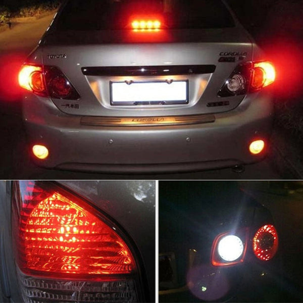 Car Auto Third Brake Light with 18 LED Lamps, DC 12V Cable Length: 80cm