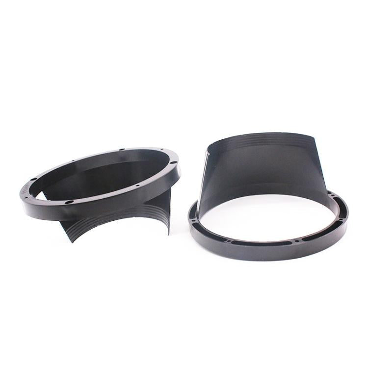 2 PCS 6.5 inch Car Auto Loudspeaker Plastic Waterproof Cover with Protective Cushion Pad, Inner Diameter: 14.5cm