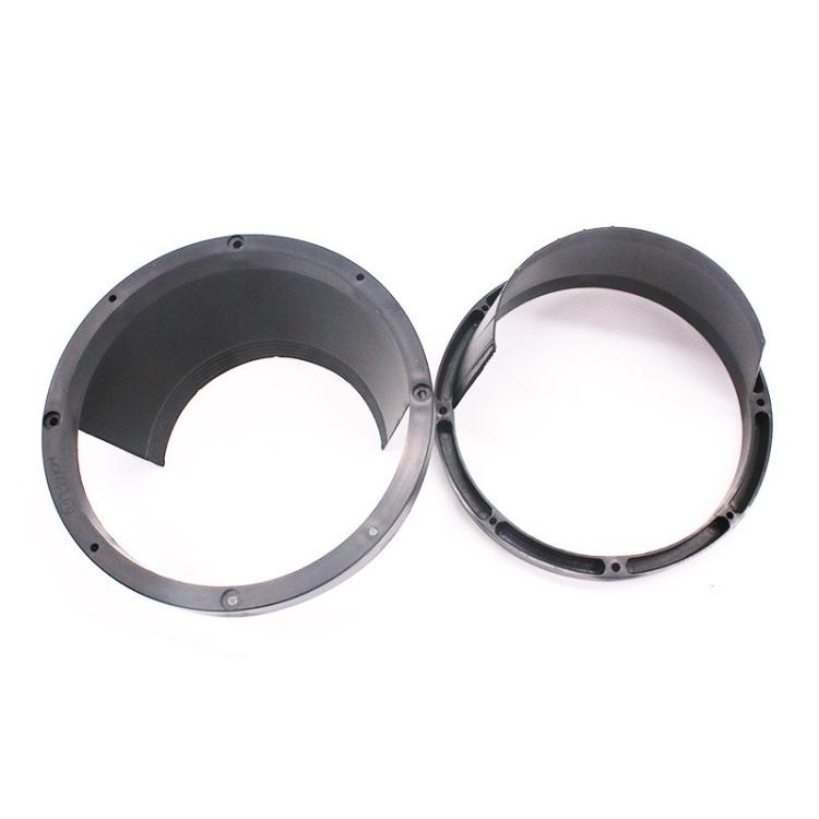 2 PCS 6.5 inch Car Auto Loudspeaker Plastic Waterproof Cover with Protective Cushion Pad, Inner Diameter: 14.5cm