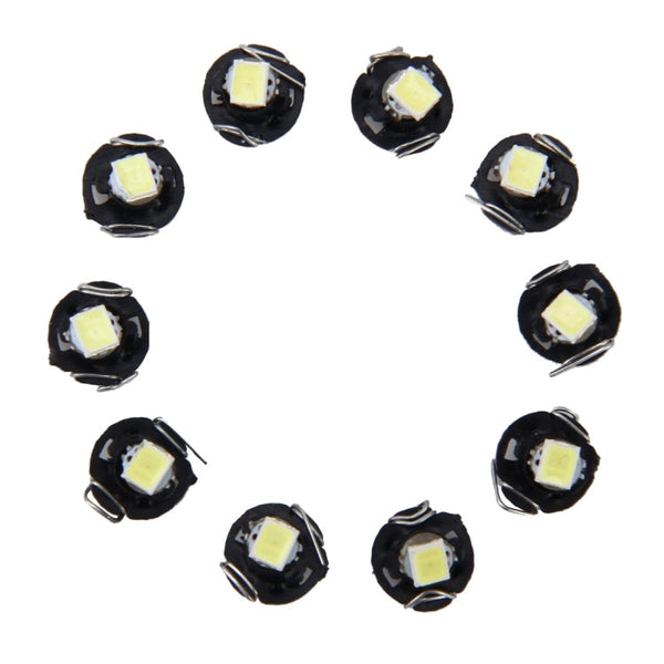 10 PCS 0.5W T3 Instrument Panel LED Light Dashboard Indicator Lamp Bulb