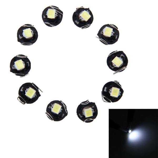 10 PCS 0.5W T3 Instrument Panel LED Light Dashboard Indicator Lamp Bulb