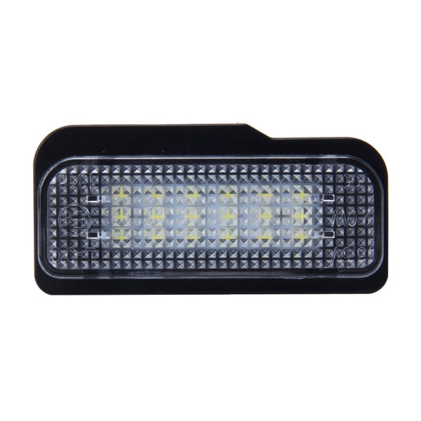 2 PCS Canbus License Plate Light with 24 SMD-3528 Lamps for Benz