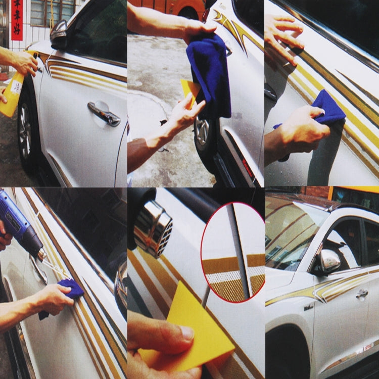 3 PCS SUV Body Decorative Strip Brand Car Streamline Shining Sticker For Honda CRV Nissarl X-Trail/Qashqai/Murano series