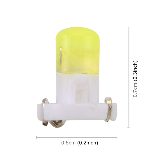 10 PCS 2W T3 Wedge Instrument Panel LED Light Dashboard Gauge Cluster Indicator Lamp Bulb