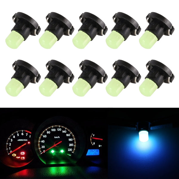 10PCS 2W T4.2 Wedge Instrument Panel LED Light Dashboard Gauge Cluster Indicator Lamp Bulb