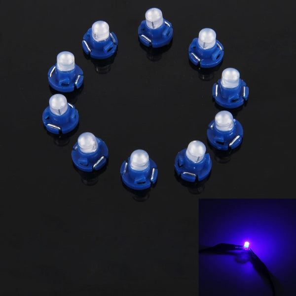 10PCS 2W T4.2 Wedge Instrument Panel LED Light Dashboard Gauge Cluster Indicator Lamp Bulb