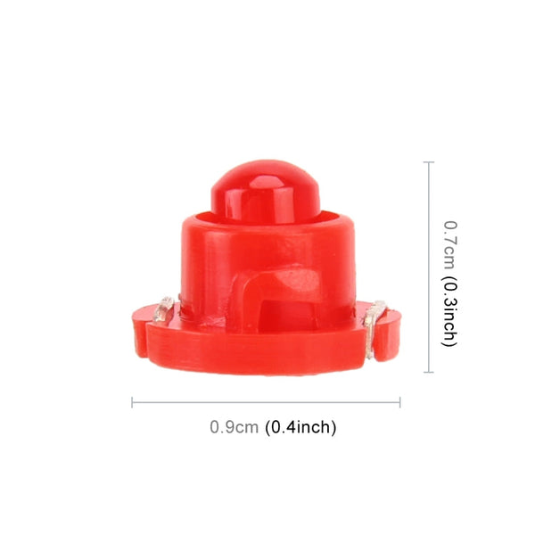 10PCS 2W T4.7 Wedge Instrument Panel LED Light Dashboard Gauge Cluster Indicator Lamp Bulb