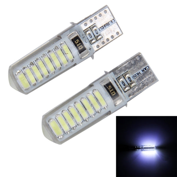 2PCS T10 3W 16 SMD-4014 LEDs Car Clearance Lights Lamp, DC 12V