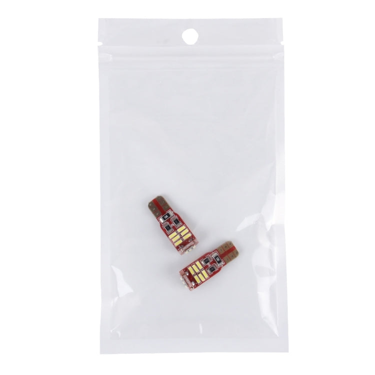 2PCS T10 2W 100LM 6000K 12 SMD-4014 LEDs Car Clearance Lights Lamp, DC 12V