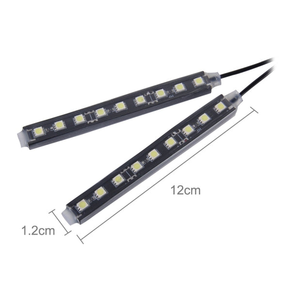 2 in 1 4.5W 18 SMD-5050-LEDs RGB Car Interior Floor Decoration Atmosphere Neon Light Lamp, DC 12V
