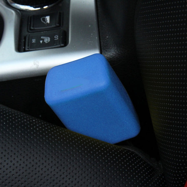 Safe Rubber Car Seat Belt Clips Locking Buckles Protective Cover
