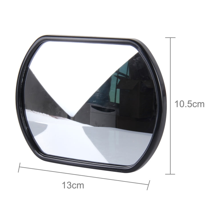 3R-025 Truck Blind Spot Rear View Wide Angle Mirror, Size: 14cm × 10.5cm, 3R-025 (Black)