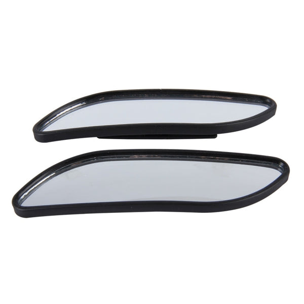 3R-067 2 PCS Car Blind Spot and Wide Rear View Wide Angle Adjustable Mirror, 3R-067 (Black)